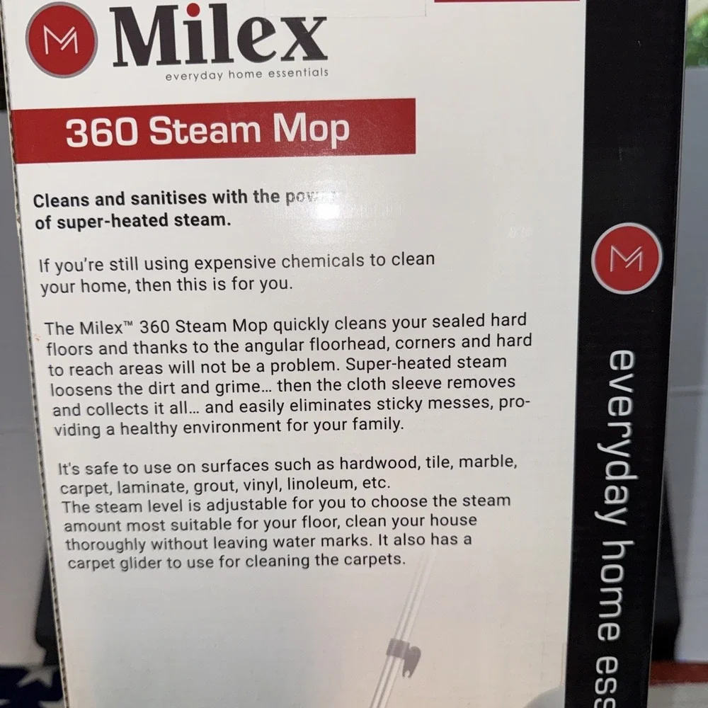 My Everyday Home Essentials 360 Steam Mop 1300 W
